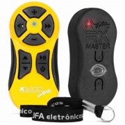 Controle Longa Distância JFA K1200 1200 Metros Amarelo